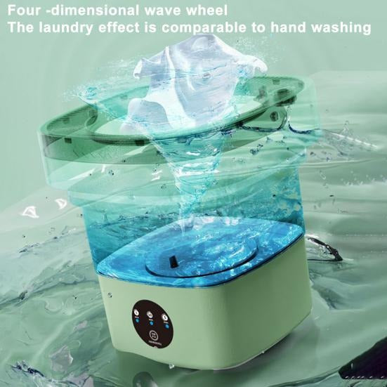 6.5 L Compact Foldable Washing Machine  – Powerful, Portable & Gentle on Clothes