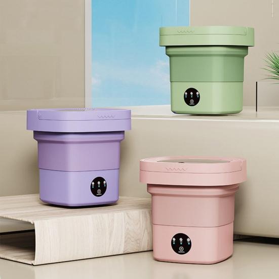 6.5 L Compact Foldable Washing Machine  – Powerful, Portable & Gentle on Clothes