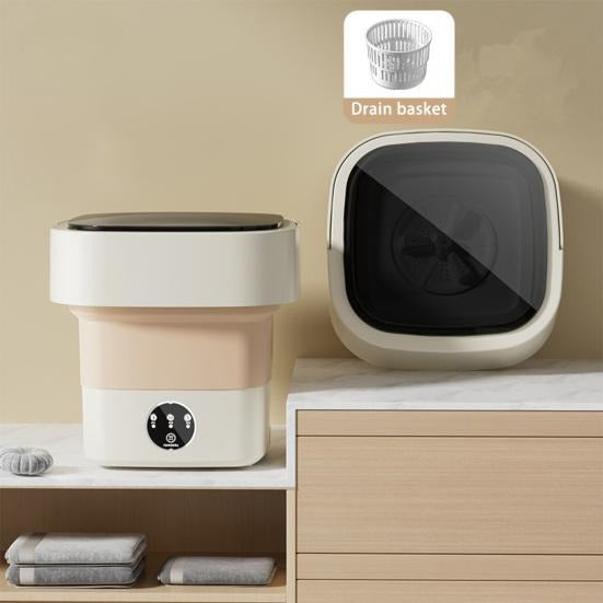 6.5 L Compact Foldable Washing Machine  – Powerful, Portable & Gentle on Clothes