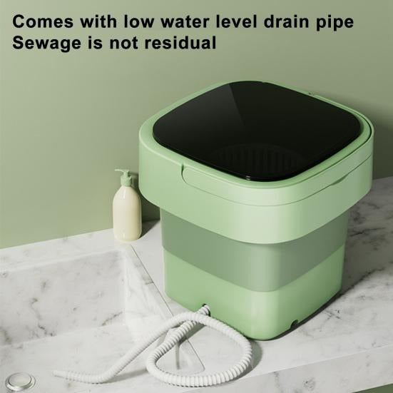 6.5 L Compact Foldable Washing Machine  – Powerful, Portable & Gentle on Clothes