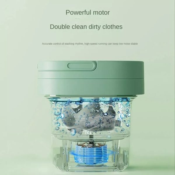 6.5 L Compact Foldable Washing Machine  – Powerful, Portable & Gentle on Clothes