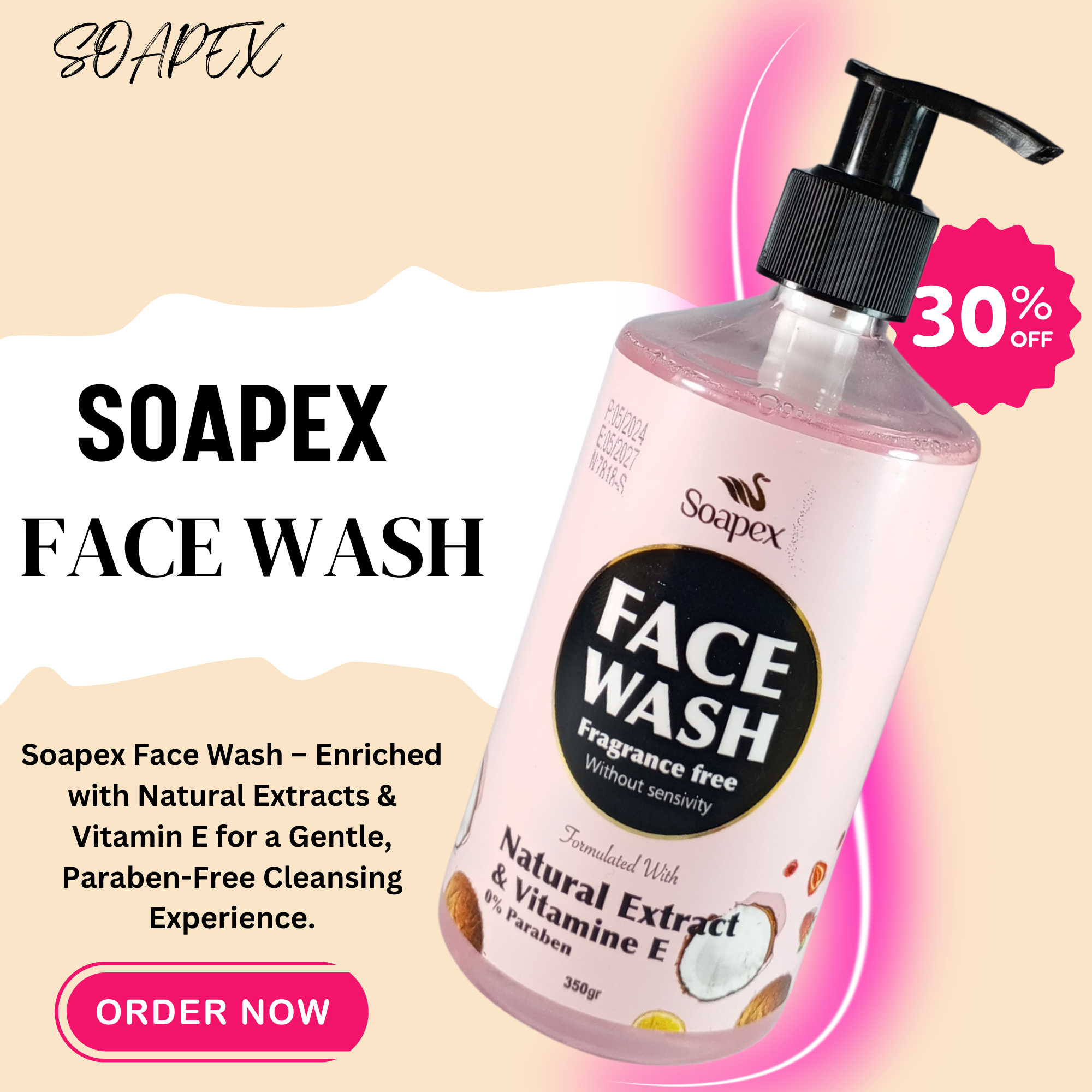 Soapex Face Wash _ Imported Product